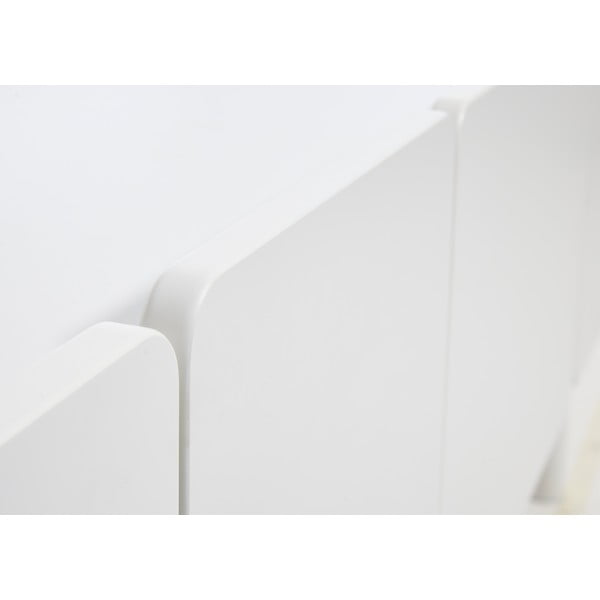 Bílá komoda 160x70x45 cm Bera – Unique Furniture-image-4