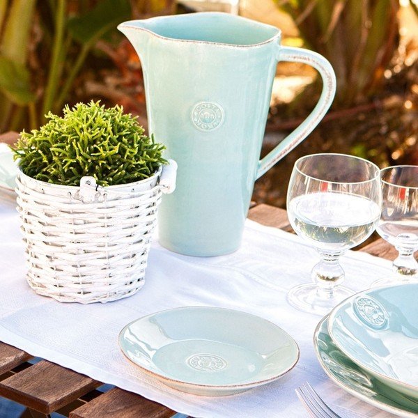 Tyrkysový kameninový džbán Costa Nova, 1,5 l-image-1