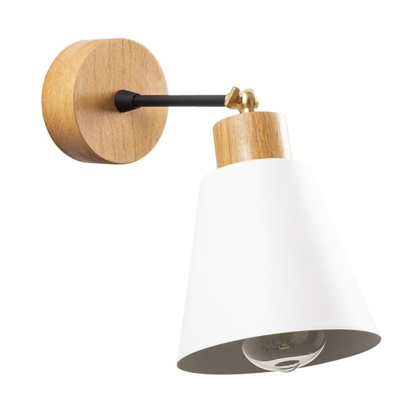 Nástěnné svítidlo v bílo-přírodní barvě Manavgat – Opviq lights