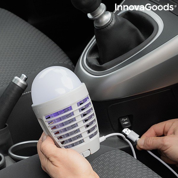 Dobíjecí lucerna proti komárům 2 v 1 InnovaGoods-image-2