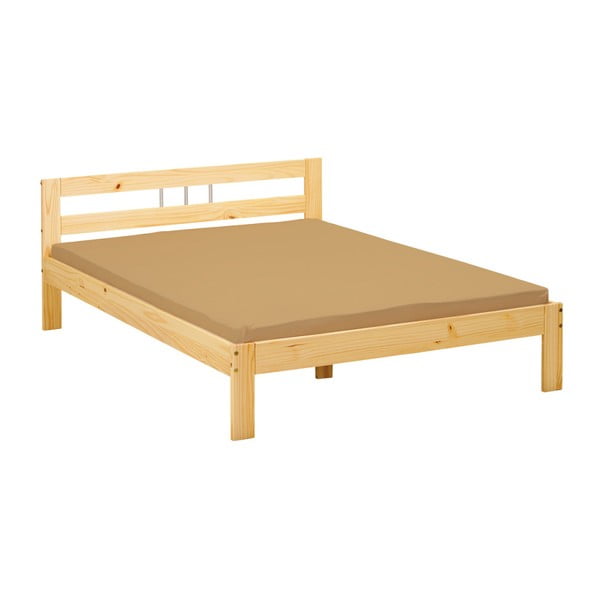 Dřevěná dvoulůžková postel 13Casa Farm, 140 x 190 cm