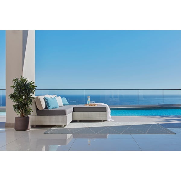 Světle zelený vnitřní a venkovní koberec 70x100 cm Max Sage – Pappelina-image-3