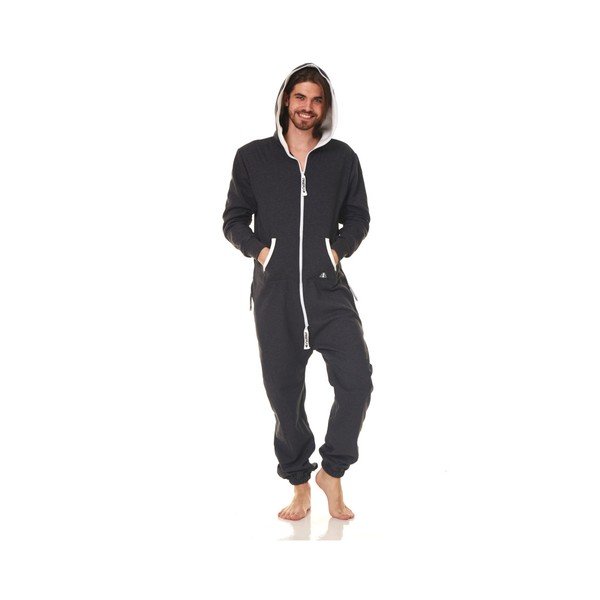 Tmavě šedý domácí unisex overal Streetfly, vel. L-image-3