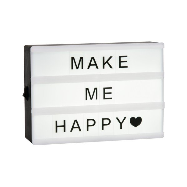 Bílá světelná dekorace na baterky – Hilight-image-1