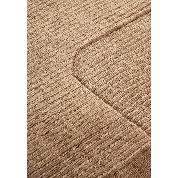 Béžový ručně tkaný vlněný koberec 80x150 cm Charlotte – Villeroy&Boch-image-4