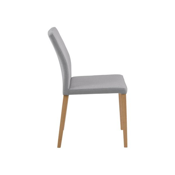 Sada 2 světle šedých jídelních židlí Actona Zina Dining Set-image-1
