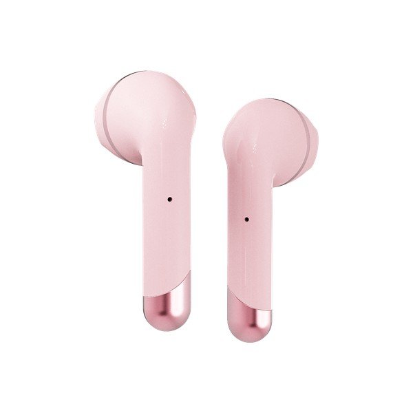 Růžová bezdrátová sluchátka Happy Plugs Air 1 Plus-image-1