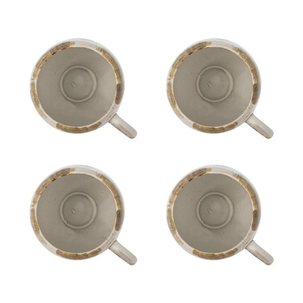 Šálky v sadě 4 ks na cappuccino z kameniny 200 ml Jade – Bloomingville-image-4