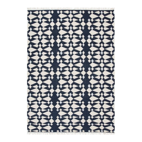 Ručně tkaný koberec Linie Design Andria Midnight, 140 x 200 cm