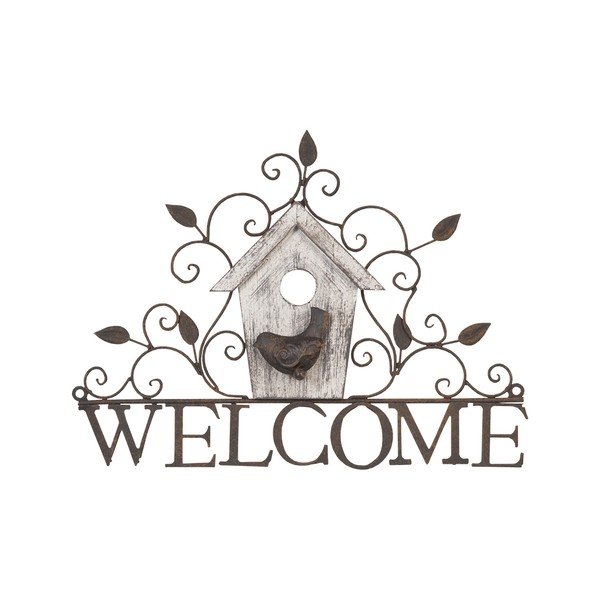 Závěsná dekorace Welcome Hanger, 37 cm