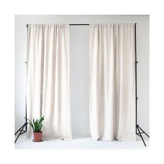 Bílý závěs 140x200 cm Night Time – Linen Tales