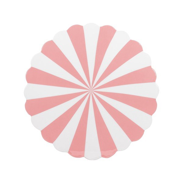 Kovový kulatý odkládací stolek ø 40 cm Candy Swirl – Leitmotiv-image-1