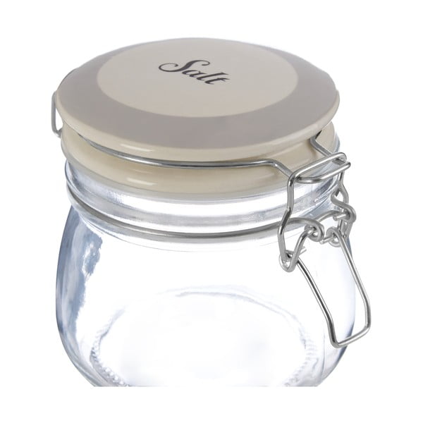 Skleněná dóza na sůl Grocer – Premier Housewares-image-4