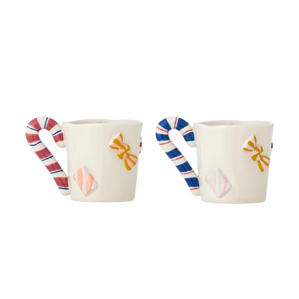 Kameninové šálky v sadě 2 ks s vánočním motivem 264 ml Candice – Bloomingville-image-2