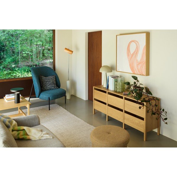 Komoda v dekoru dubu v přírodní barvě 150x65x40 cm Forma – Hübsch-image-4