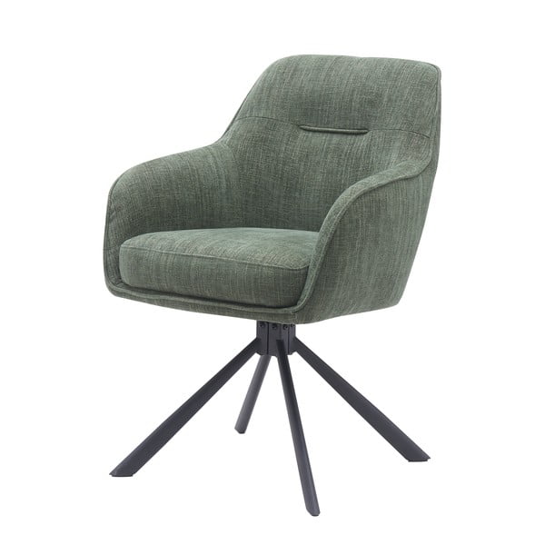 Zelená čalouněná jídelní křesla v sadě 2 ks Avola – Unique Furniture-image-3