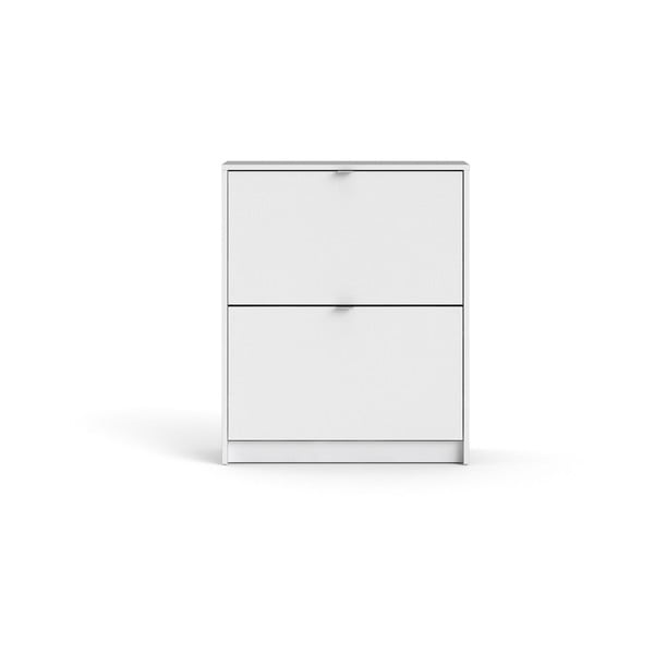 Bílý výklopný botník Shoes – Tvilum-image-2