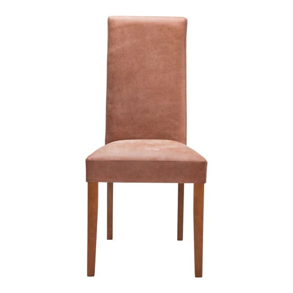 Béžová kožená židle Kare Design Buffalo