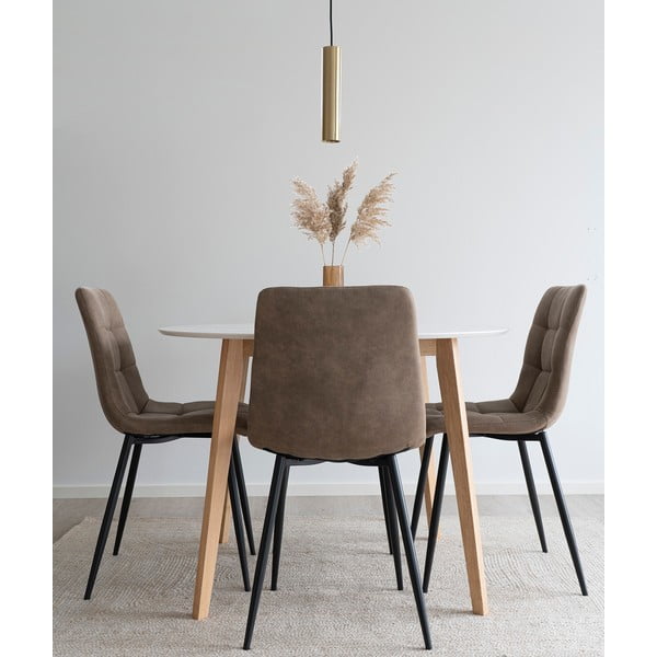 Světle hnědé jídelní židle v sadě 2 ks Moseby – Bonami Essentials-image-1