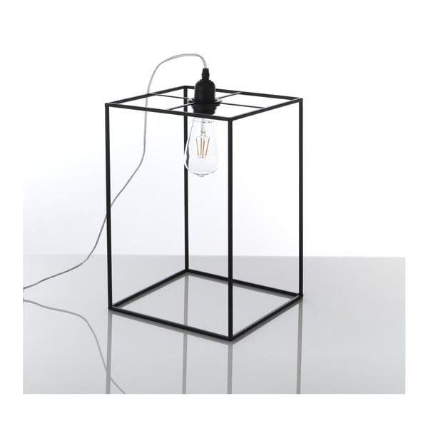 Černá stolní lampa Tomasucci Stick, 36 x 25 x 25 cm