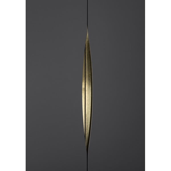 Tmavě šedá šatní skříň 80x195 cm Kobe - Woodman-image-1