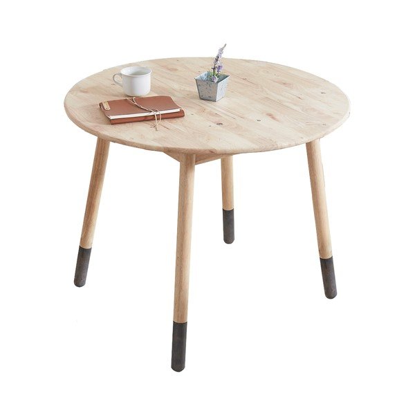 Kulatý jídelní stůl DEEP Furniture Jack, ⌀ 90 cm-image-1