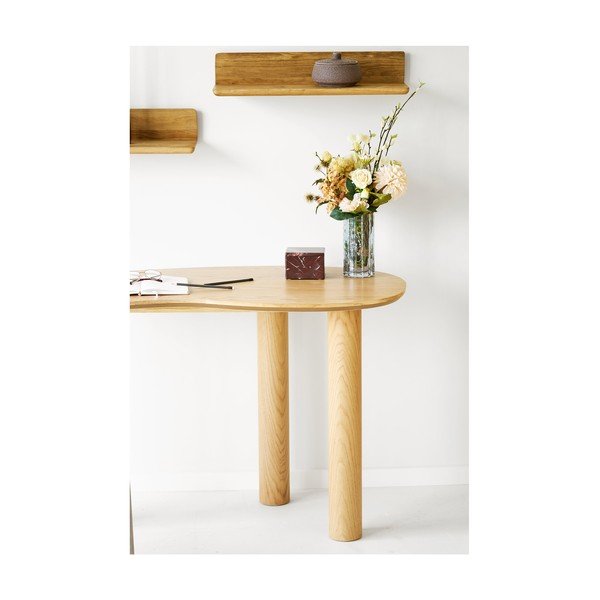 Šedá skleněná váza (výška 20 cm) – House Nordic-image-3