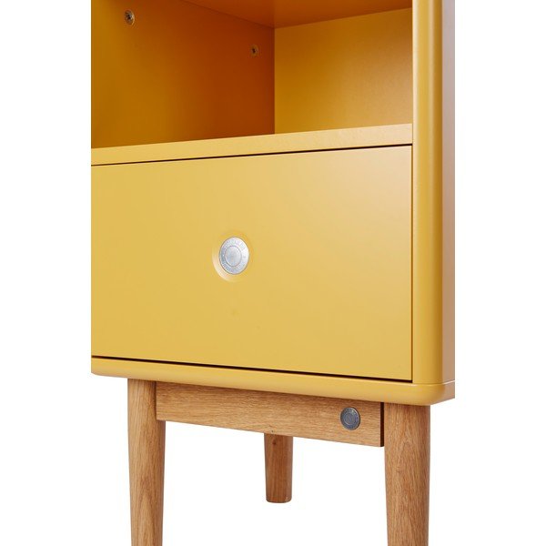Noční stolek v hořčicové barvě Color Box – Tom Tailor-image-1