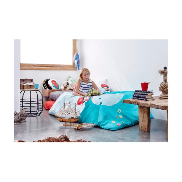 Polštářek z čisté bavlny Happynois Pirata, 40 x 30 cm-image-3