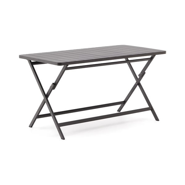 Kovový zahradní jídelní stůl 70x140 cm Torreta – Kave Home-image-2