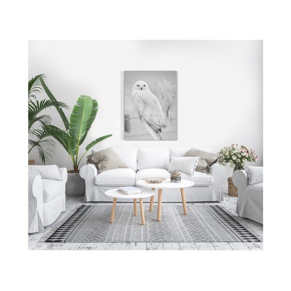 Obraz Styler Canvas Nordic Owl, 75 x 100 cm-image-1