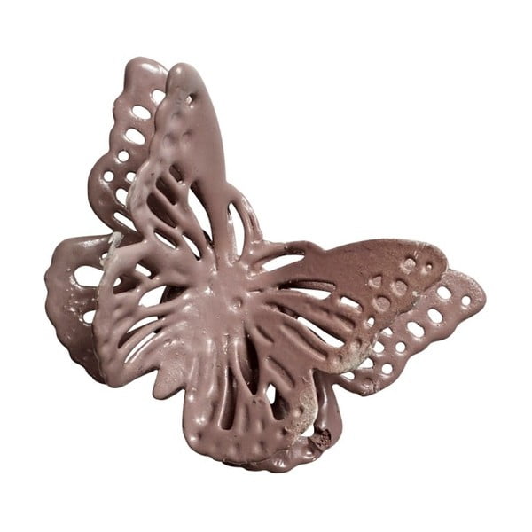 Růžový magnet Nordal Butterfly