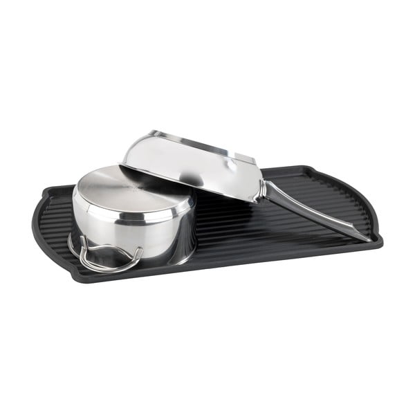 Černý odkapávač na nádobí Wenko Drip Basic-image-3