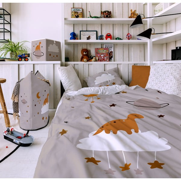 Dětské povlečení z bavlněného saténu Butter Kings Up In The Sky, 140 x 200 cm-image-1