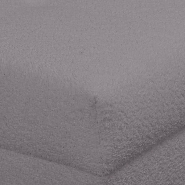 Tmavě šedý taburet z textilie bouclé Ariella – Ropez-image-4