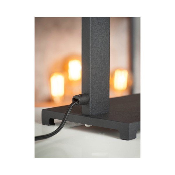 Černá stojací lampa s kovovým stínidlem (výška 143 cm) Biarritz – it's about RoMi-image-4