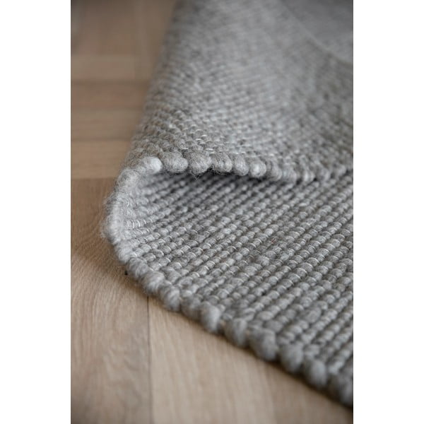 Šedý vlněný koberec 340x240 cm Auckland - Rowico-image-3