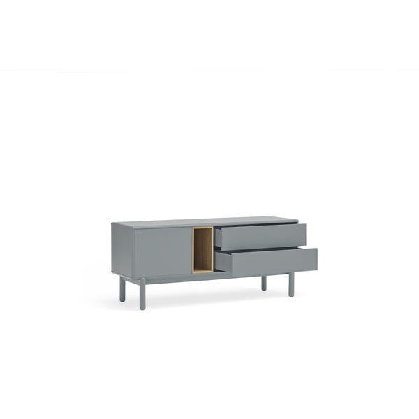 Modro-šedý TV stolek 140x56 cm Corvo – Teulat-image-2