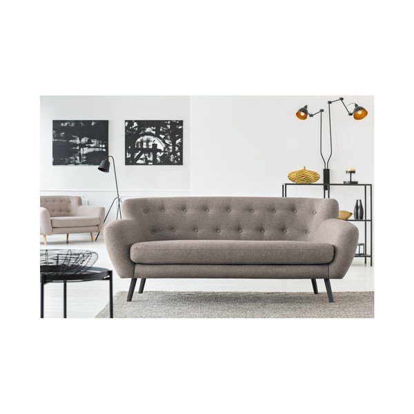 Šedá pohovka Cosmopolitan design Hampstead, 192 cm-image-4