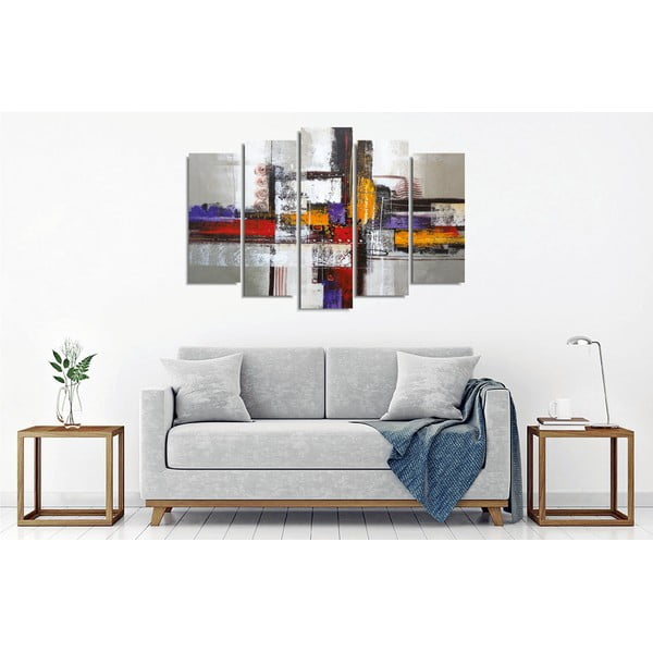 5dílný nástěnný obraz na plátně Abstract-image-2