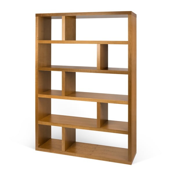 Knihovna v dekoru exotického dřeva 120x173 cm Dublin - TemaHome-image-2