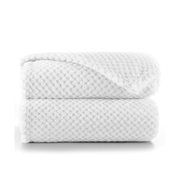 Bílá deka z mikrovlákna DecoKing Henry, 220 x 240 cm-image-2