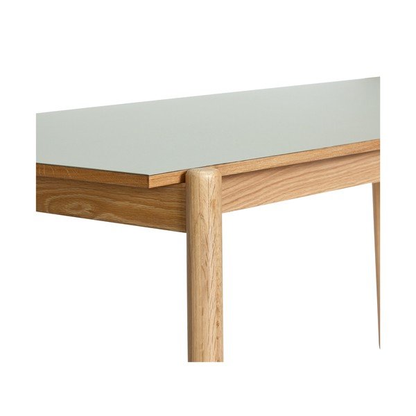 Jídelní stůl z dubového dřeva 107x190 cm Oblique – Hübsch-image-3