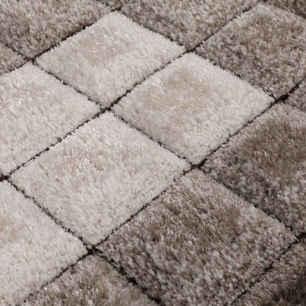 Hnědý koberec Flair Rugs Cube, 120 x 170 cm-image-1