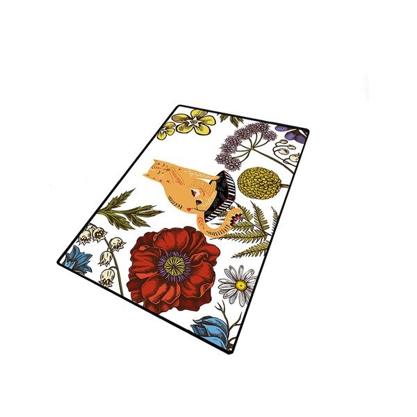 Koupelnová předložka 70x120 cm Hennaed Cat – Foutastic