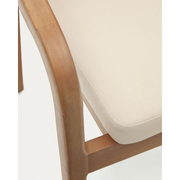 Jídelní židle v béžovo-přírodní barvě v sadě 4 ks Malaret – Kave Home-image-4