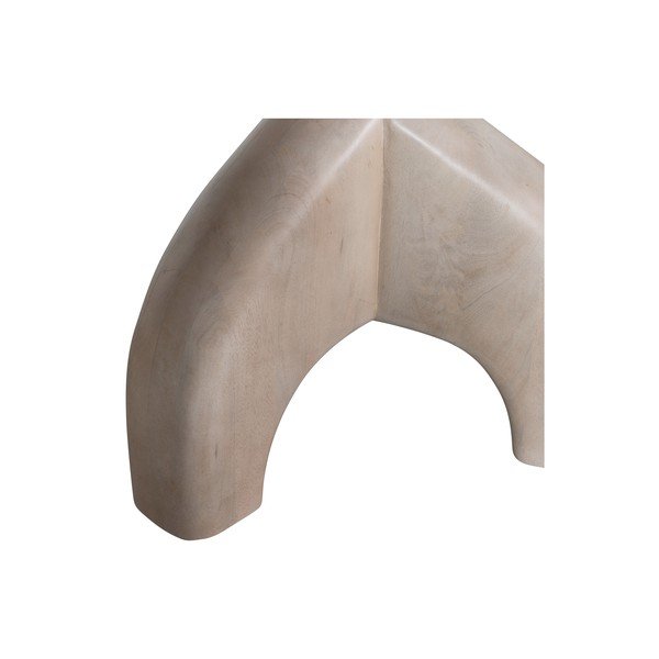 Kulatý jídelní stůl z mangového dřeva ø 120 cm Smooth – BePureHome-image-2