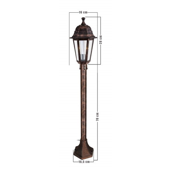 Venkovní svítidlo v bronzové barvě Homemania Decor Lampas, výška 98 cm-image-1