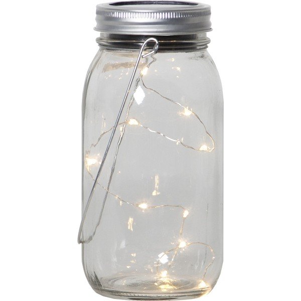 LED dekorace Star Trading Jamjar, výška 18 cm