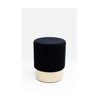 Černá stolička Kare Design Cherry, ∅ 35 cm
